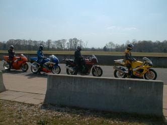 OK, let's get that Aprilia out of the way so I can rock and roll!